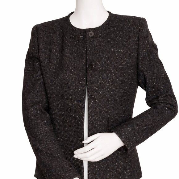 Linda Allard Ellen Tracy Jackets & Blazers - Elegant Textured Jacket / Blazer